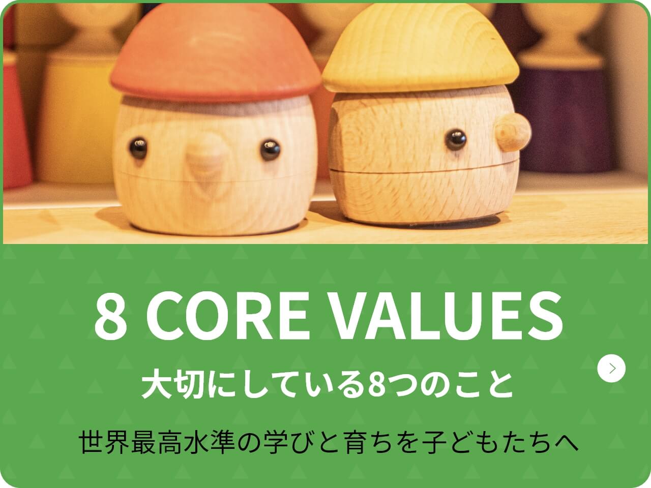 8 CORE VALUES