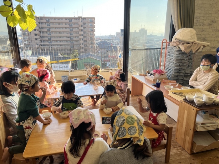 親子お餅つき大会